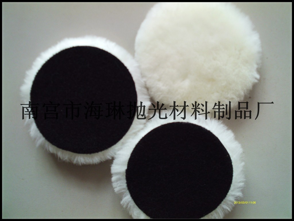 汽车打蜡美容用羊毛抛光球  羊毛盘  海绵轮