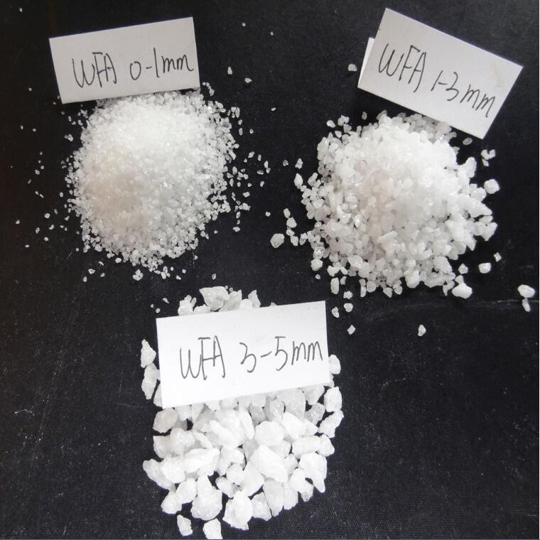 一级耐火材料钢包内衬用电熔白刚玉段砂细粉