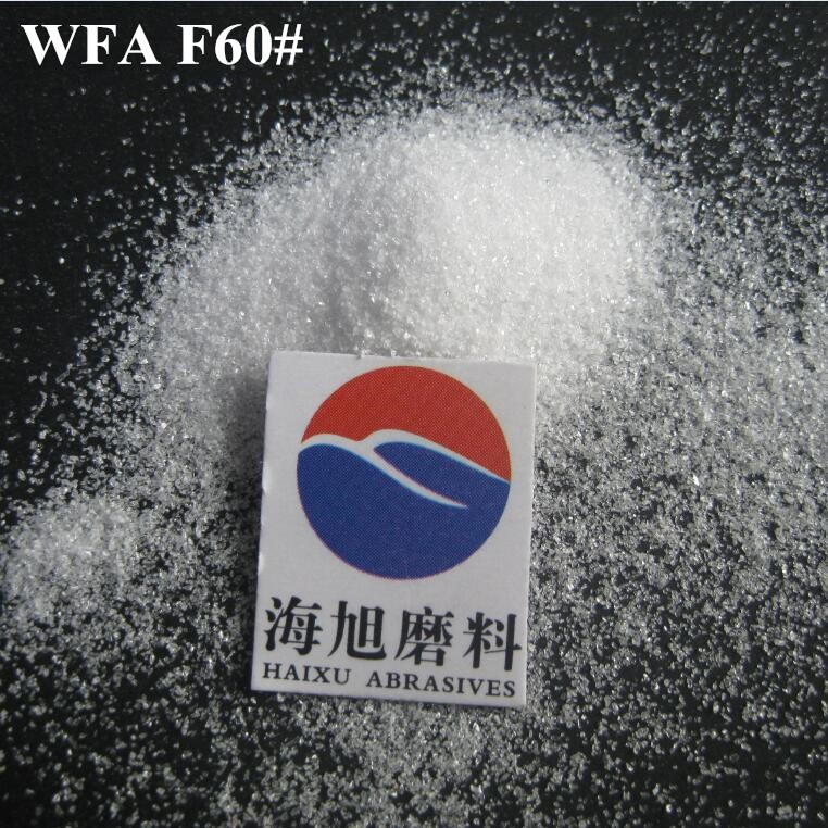 人造刚玉F60#目 铝制件喷砂磨料白刚玉